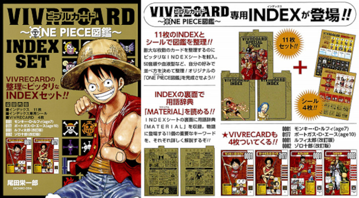 ONE PIECE図鑑～VIVLE CARD(ビブルカード)一覧！ビブルカードとは