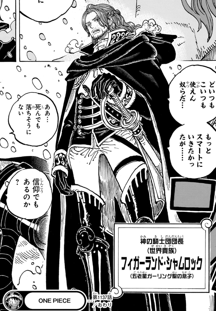 フードを外したフィガーランド・シャムロック